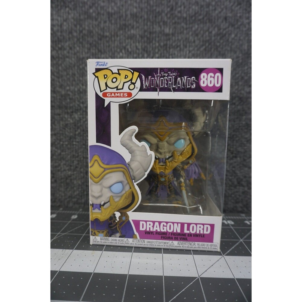 Funko Pop Dragon Lord 860 Tiny Tinas Wonderlands Vinyl Figure